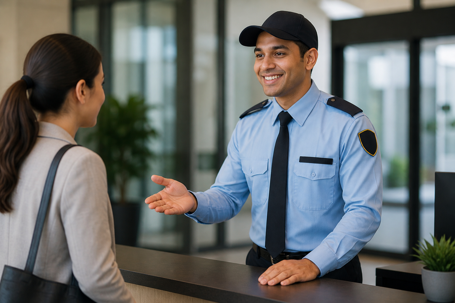 Customer Service in Security Guard