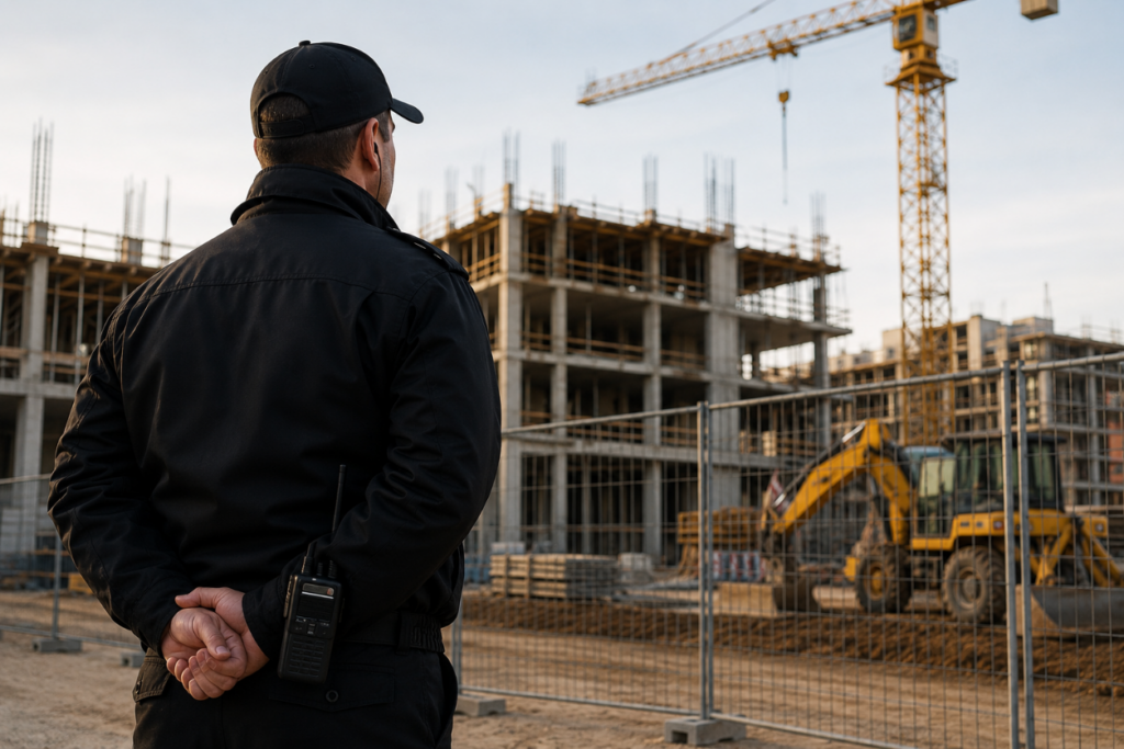Do construction sites require security?