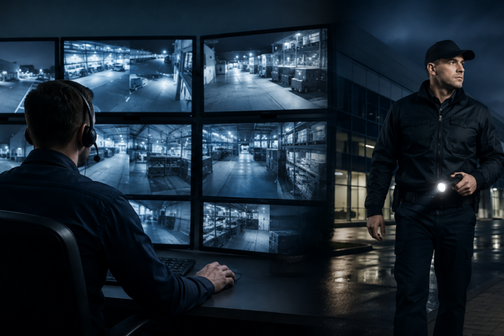 CCTV Monitoring vs Security Guards
